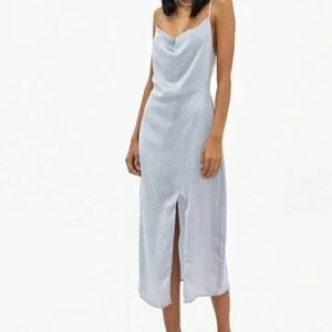 Stelen grey slip dress M